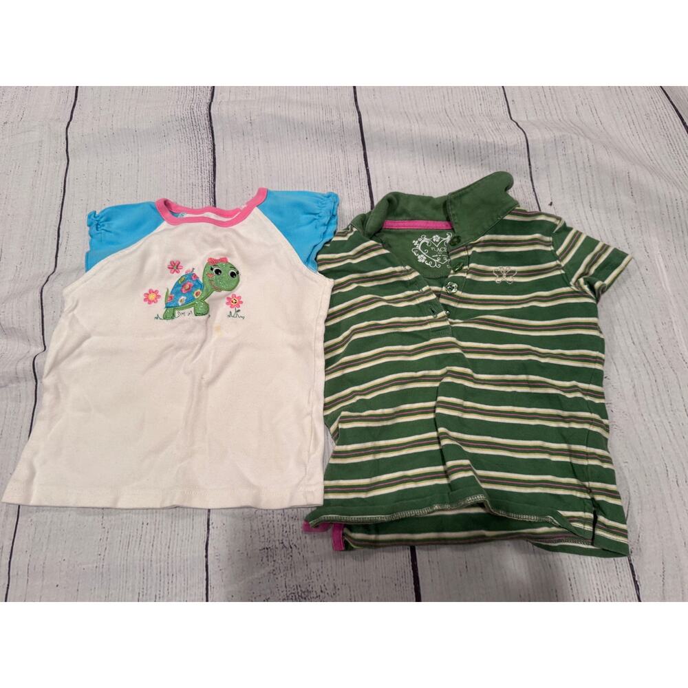 Lot of 2 Size 3T Short Sleeve Shirts